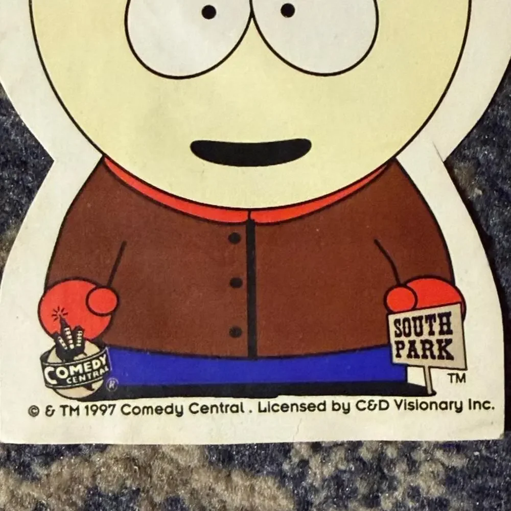 1997 Southpark Stan Marsh Sticker